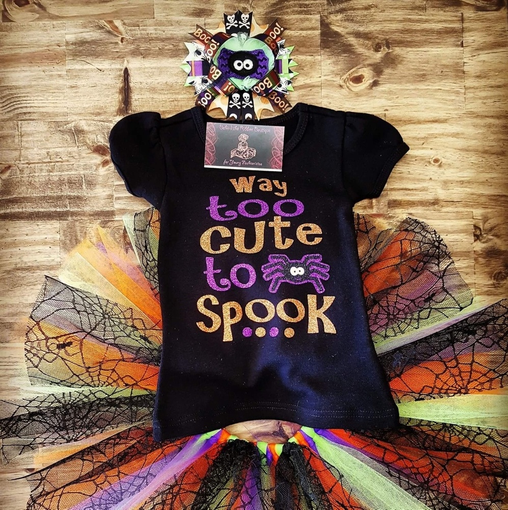 Hand made size 2t Halloween outfit
